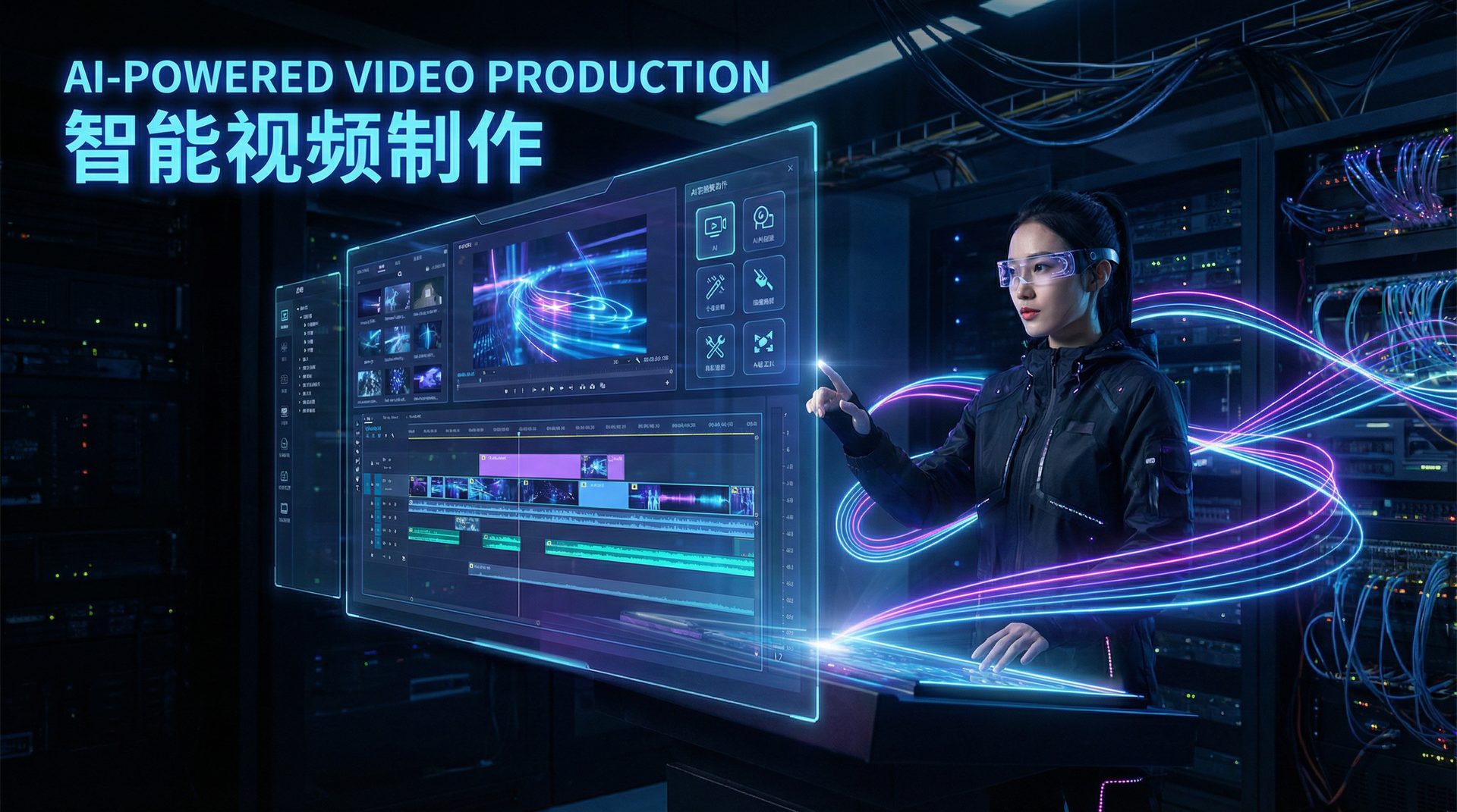 抖音揭秘-抖音揭秘 AI视频教程：智能视频剪辑工具使用演示